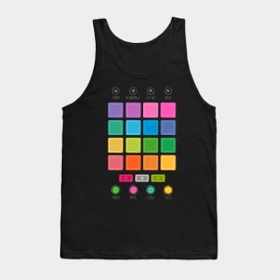 Dj Electronic Dance Music Mixer Tank Top